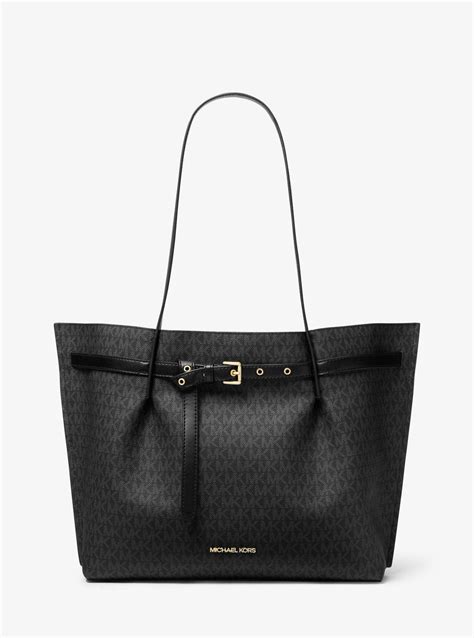 michael kors tote bag klein schwarz|Michael Kors outlet large tote.